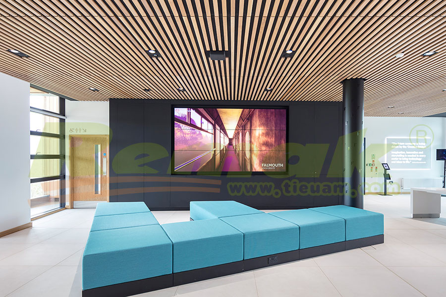 Gỗ tiêu âm Fineline Slats Acoustic 1